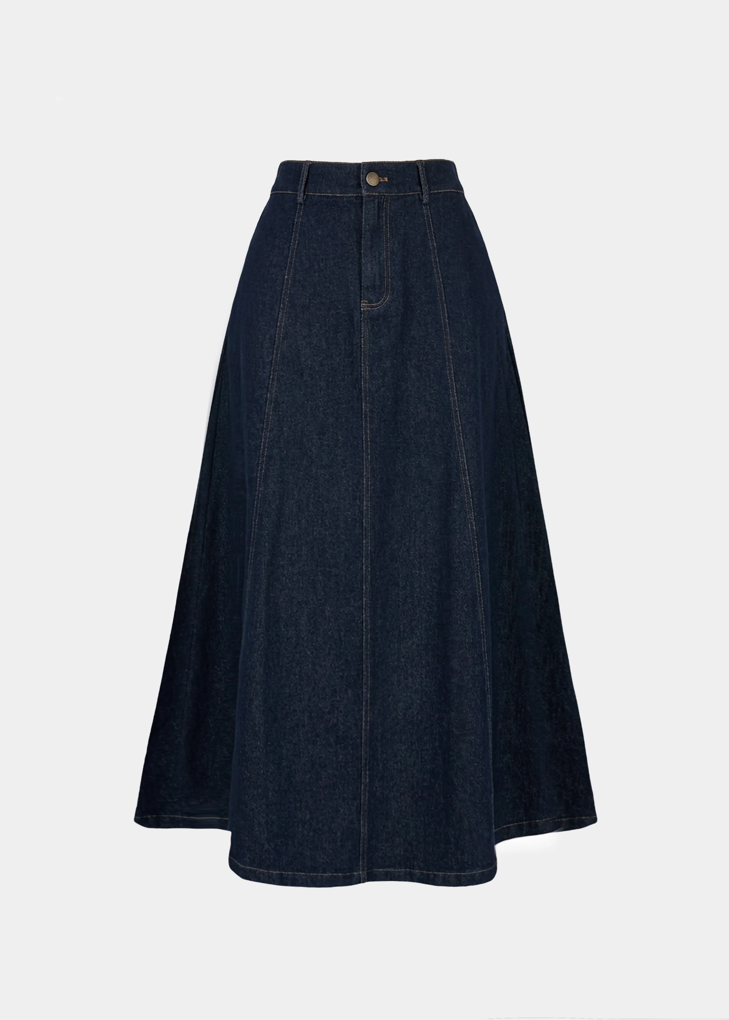 Jupe en jean longue — Bleu