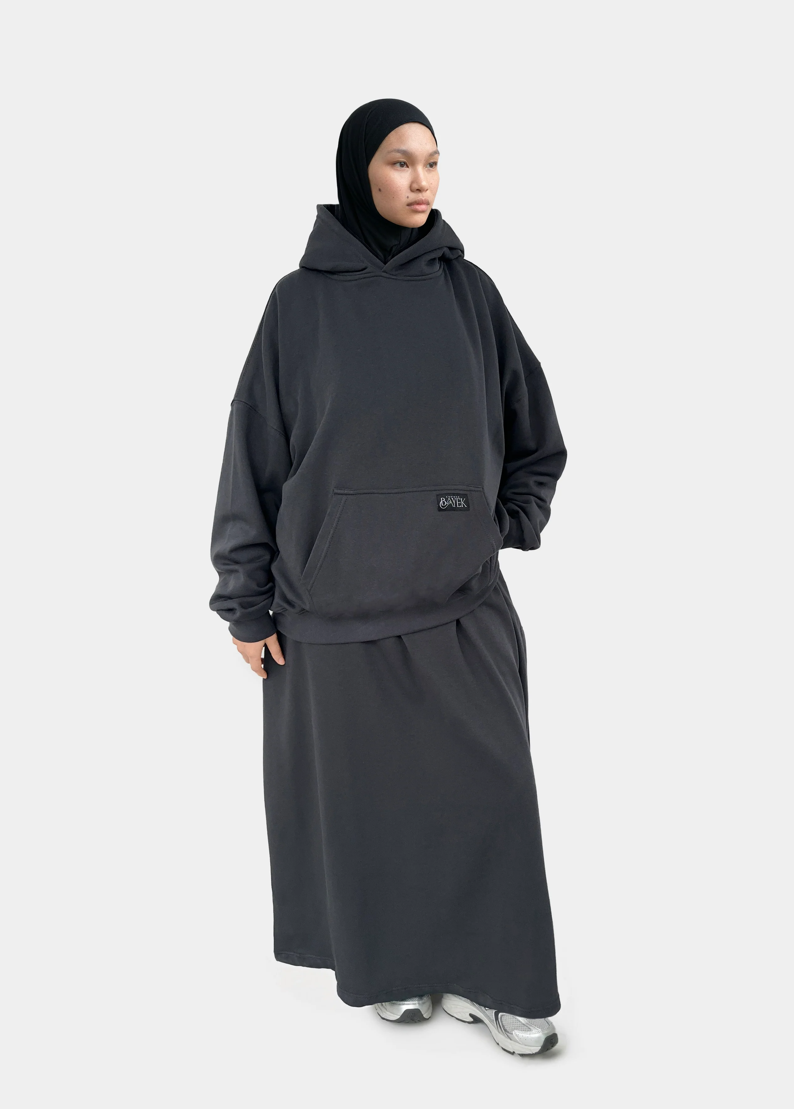 Sweat à capuche — Gris anthracite - Image 4