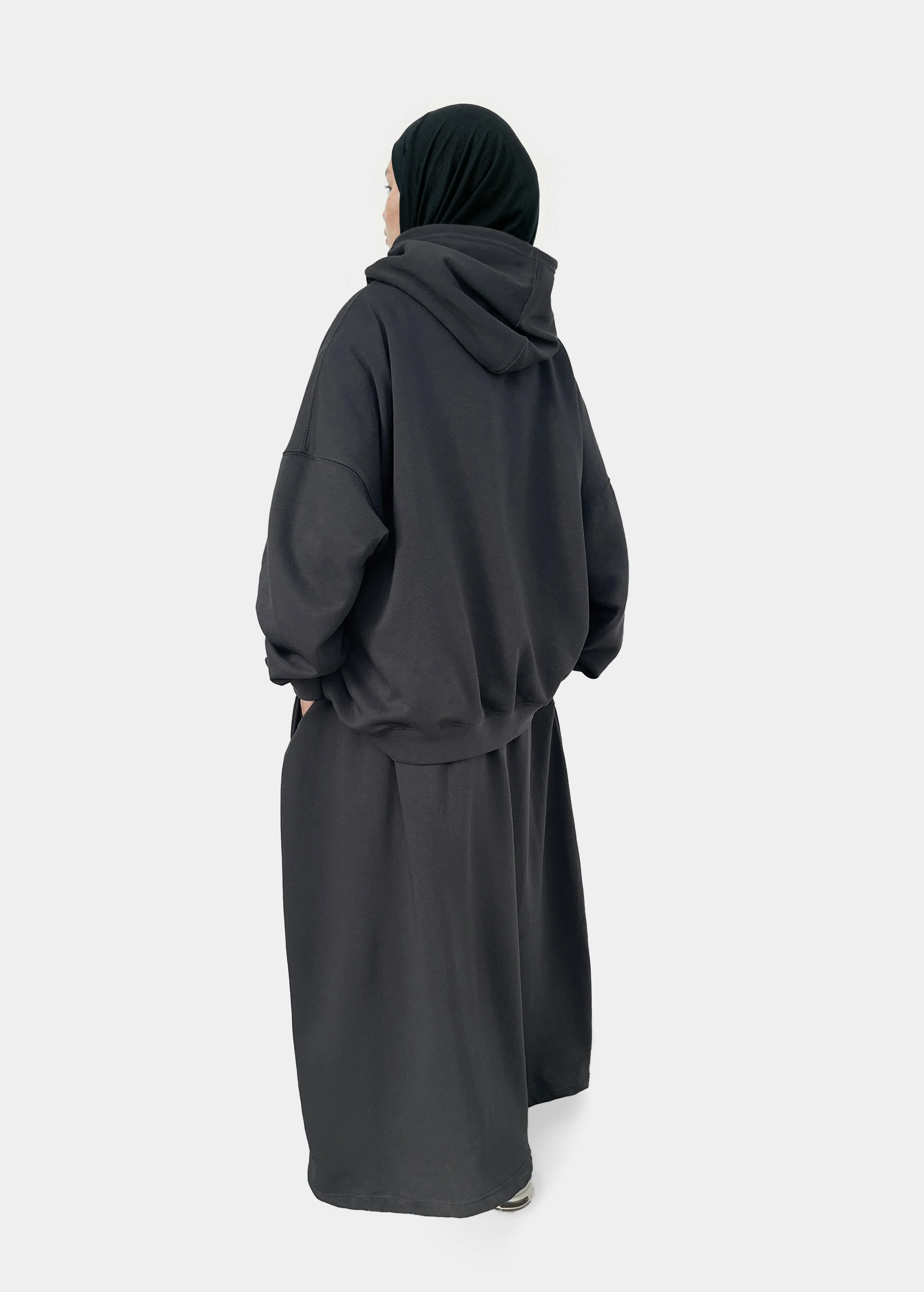 Sweat à capuche — Gris anthracite - Image 5